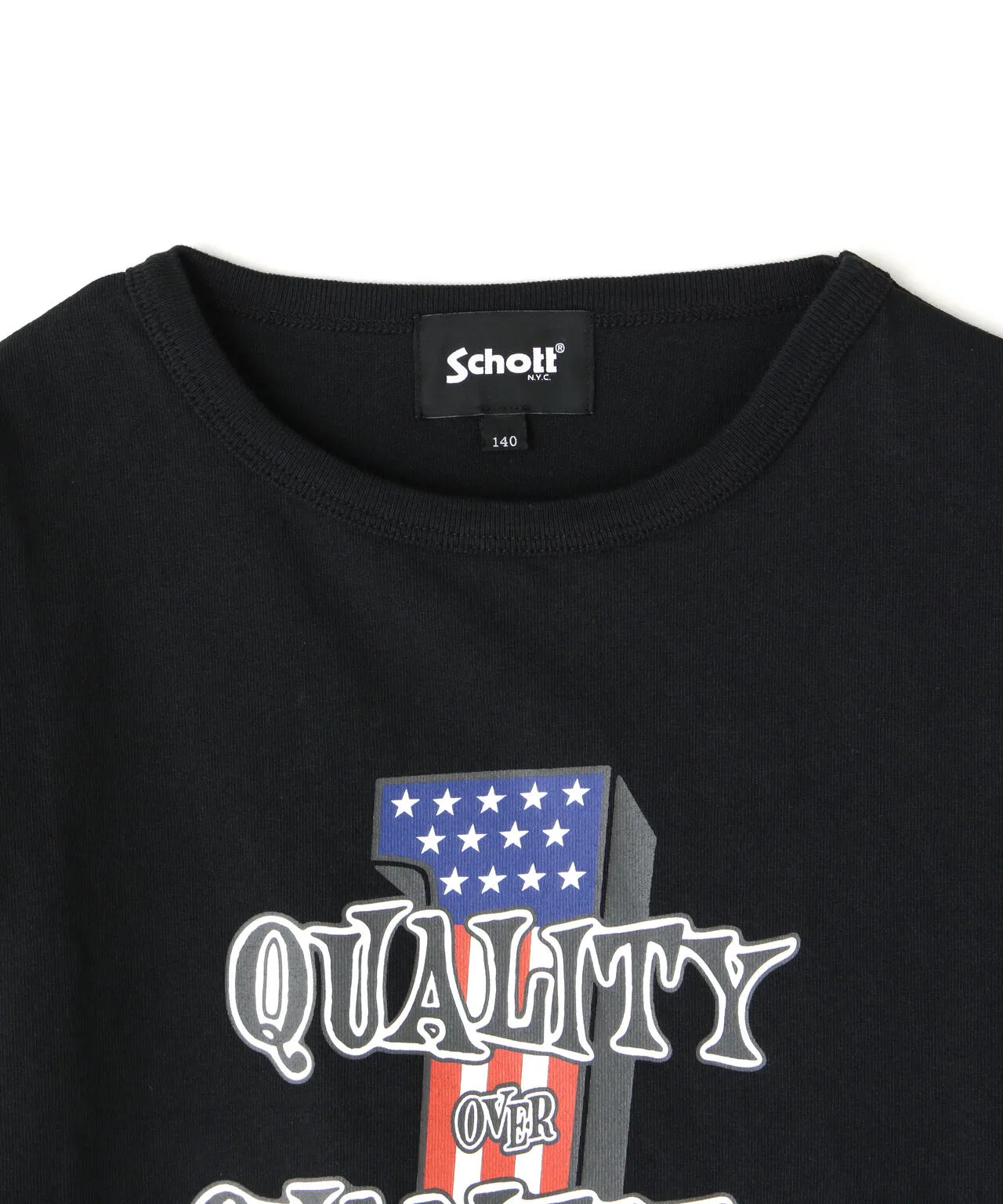 Детская футболка Schott с принтом — фото 4