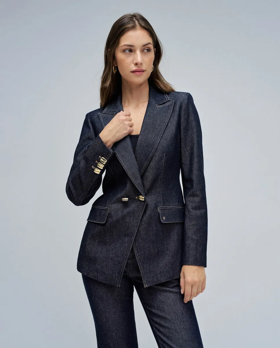 

Женский ковбойский пиджак Salsa Jeans, синий