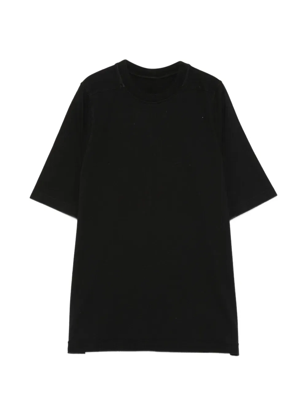 Футболка, очень свободная, с круглым вырезом горловины Rick Owens Kids, черный