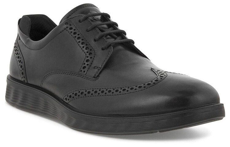Мужские туфли Ecco Men's Casual Shoes Men Low-Top Black — фото 3