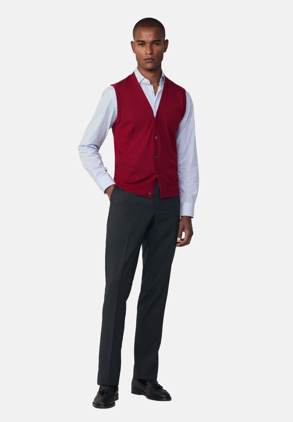 

Жилет SLEEVELESS CARDI Hackett London, красный