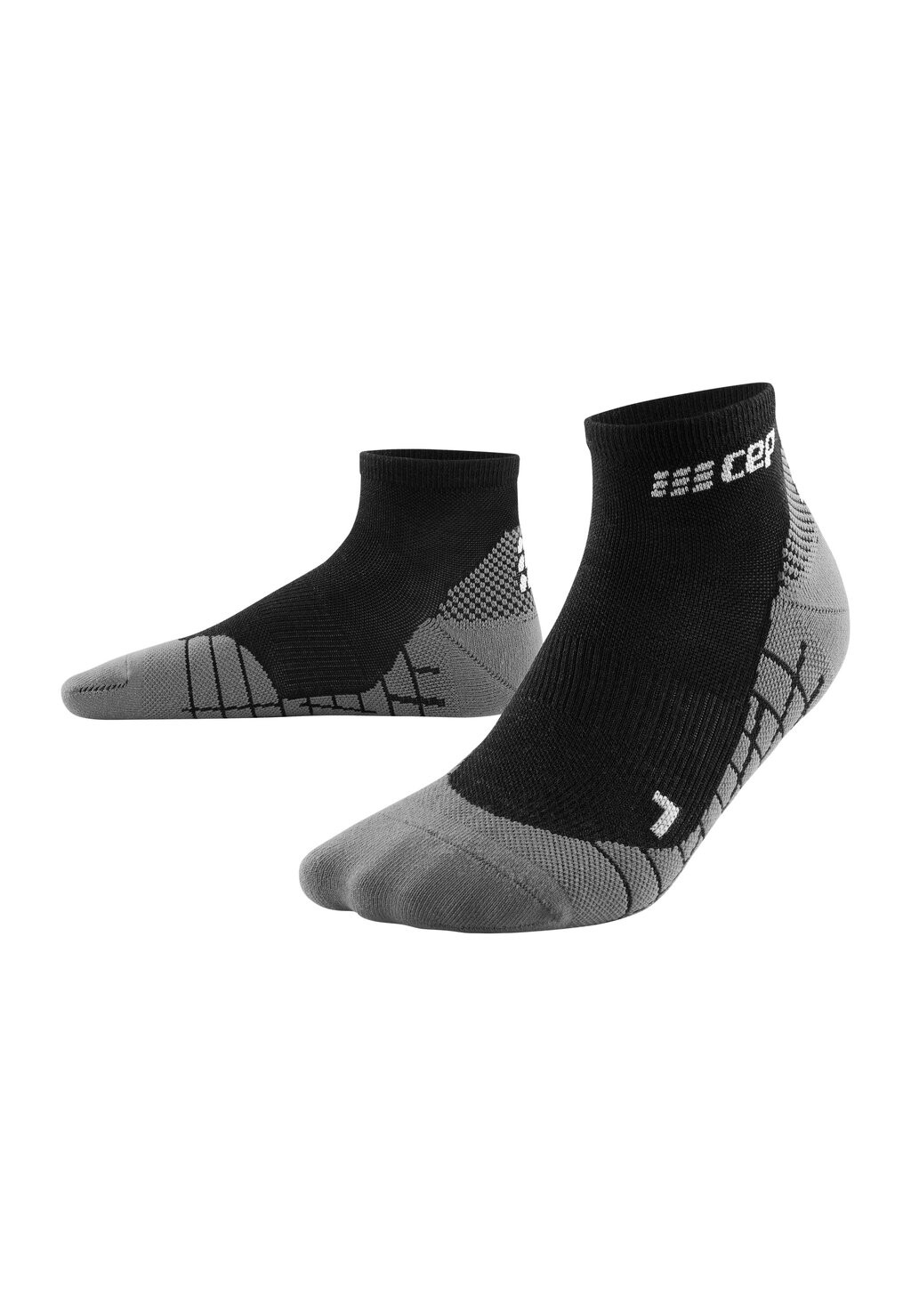 

Носки LIGHT MERINO HIKING COMPRESSION SOCKS LOW CUT WOMEN MADE IN GERMANY CEP, черный