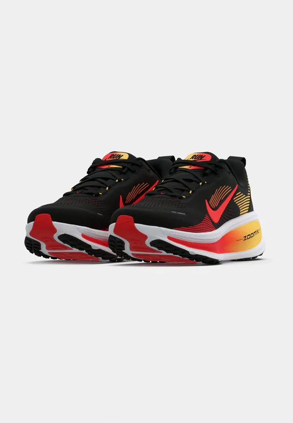 Кроссовки для бега по шоссе vomero 18 Nike Performance, Black/Bright Crimson/Light Crimson/Topaz Gold-Coloured/White/Team Red — фото 3