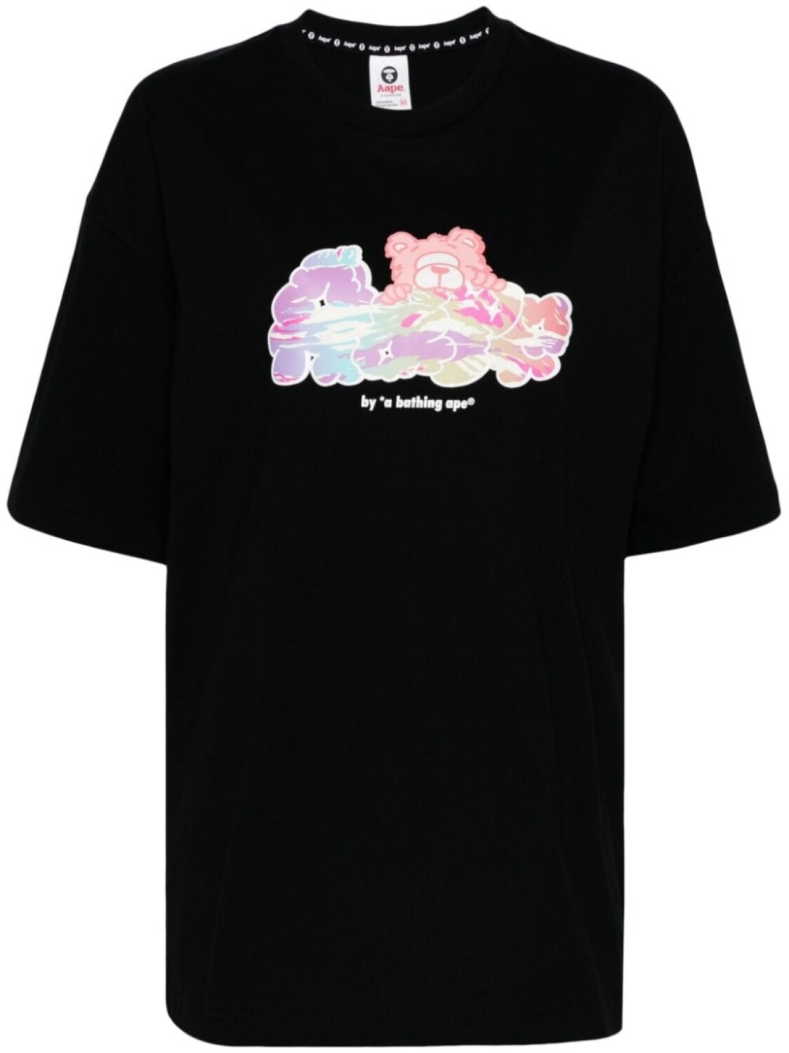 

A Bathing Ape футболка из коллаборации с Care Bears, черный