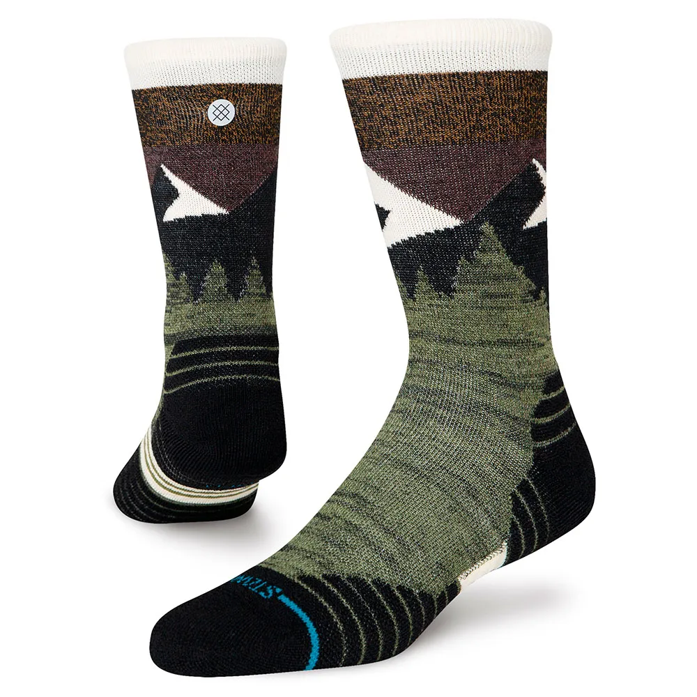 

Носки Stance Mid Wool crew, зеленый