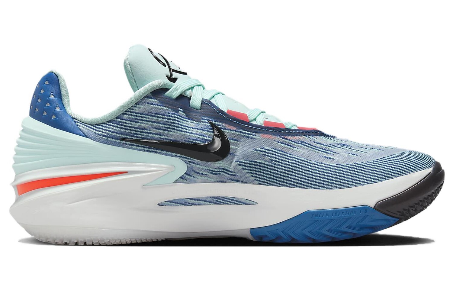 Nike Air Zoom G.T. Баскетбольные кроссовки Cut 2 унисекс, Синий — фото 2