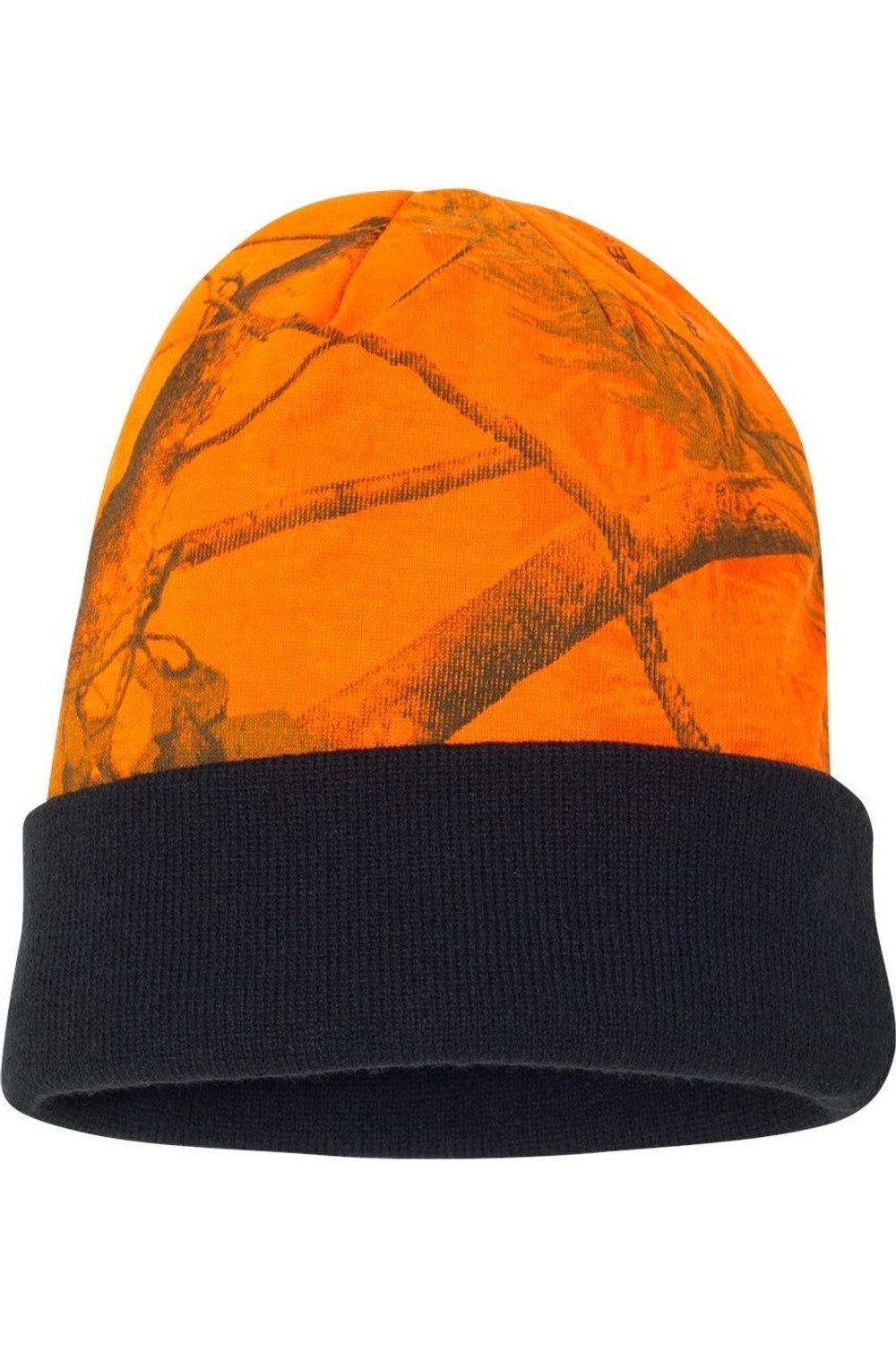 

Шапка-бини Kati 12 Camo Knit, цвет blaze realtree ap/ black