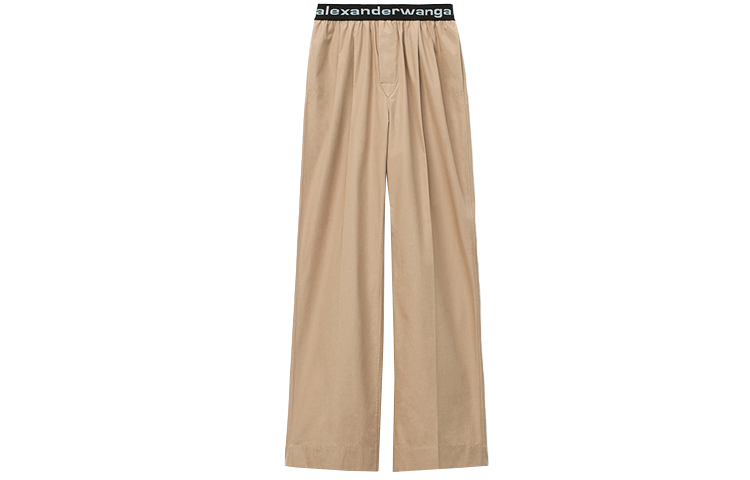 

Повседневные брюки женские из серебристой норки Alexander Wang, Silver Mink