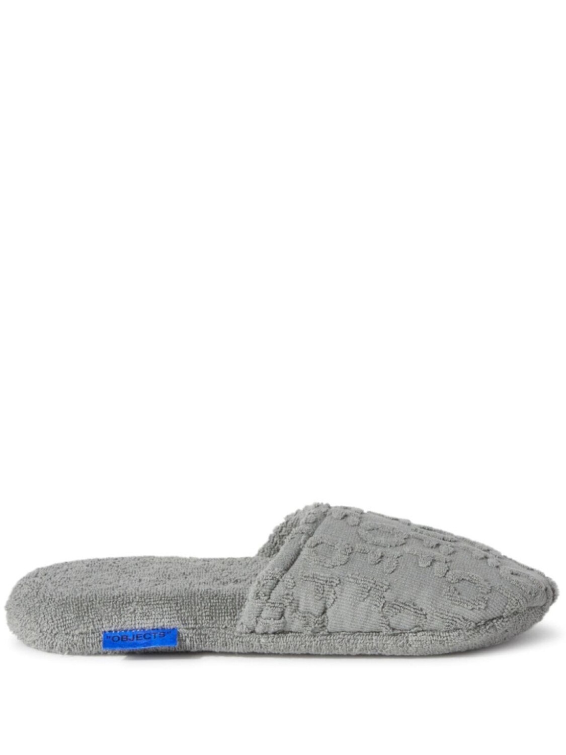 

Off-White слиперы Off Stamp, серый