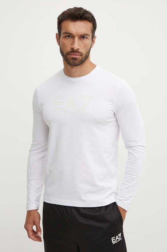 

Лонгслив EA7 Emporio Armani, белый