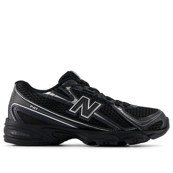 Кроссовки 740 bungee lace New Balance, черный — фото 2