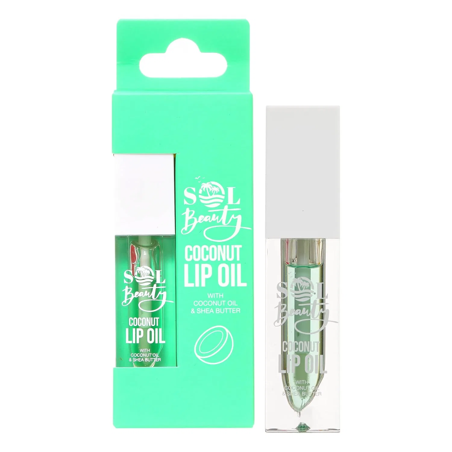 Масло для губ Sol Beauty с кокосовым ароматом Sol Beauty
