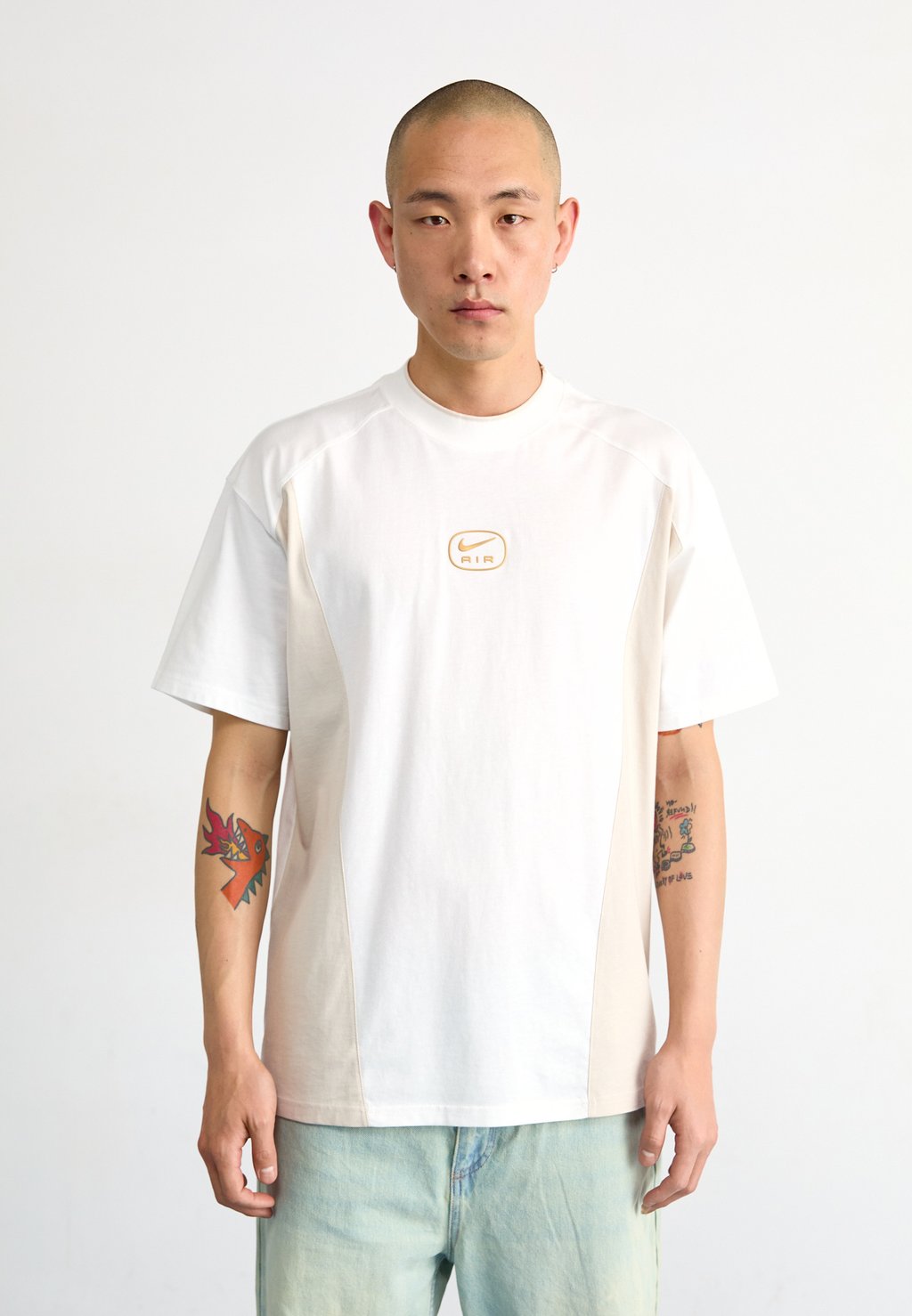 

Футболка с принтом AIR FIT Nike Sportswear, белый