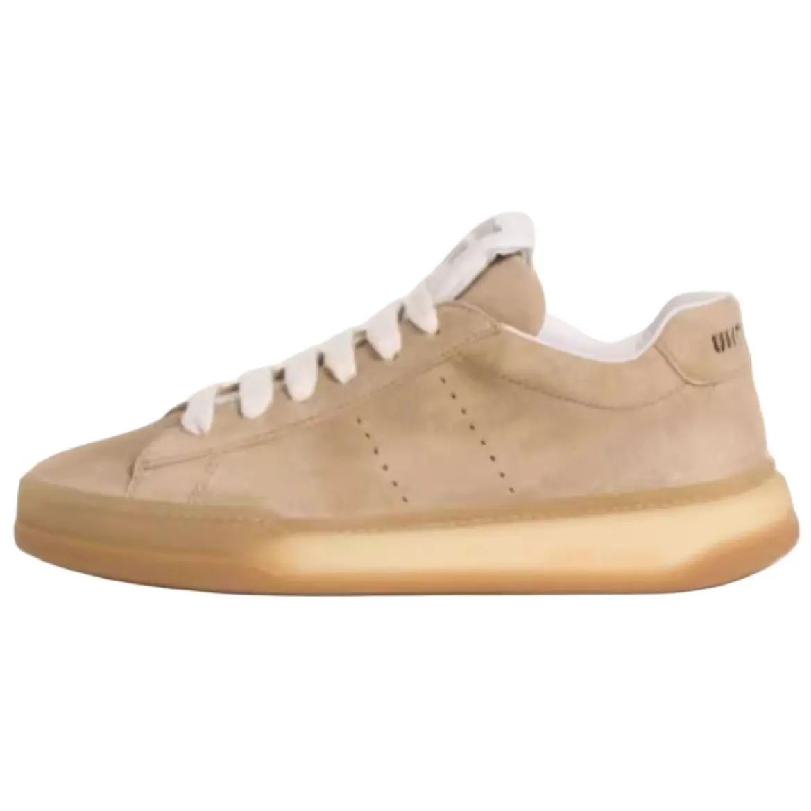 Женские скейтерские кросовки Low Top светло-коричневые MIU MIU