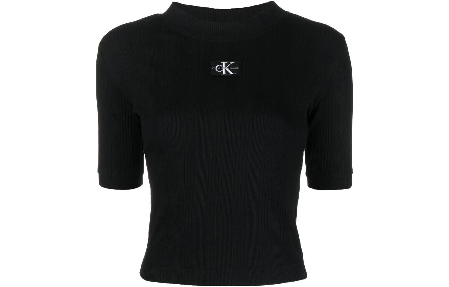 Женский укороченный топ Calvin Klein, цвет Black