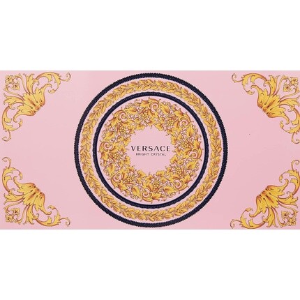 Туалетная вода Bright Crystal 90 мл + лосьон для тела 100 мл + гель для душа 100 мл набор, Versace — фото 2