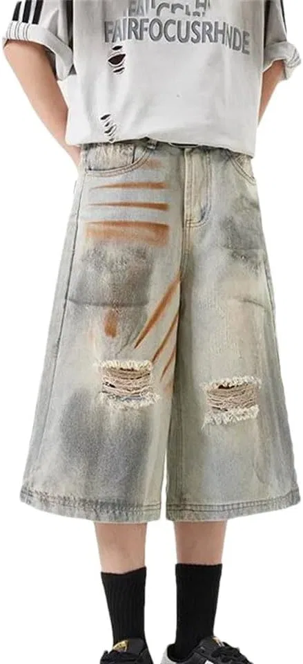 Женские джинсы High Waist Straight, штаны в стиле стритвир, винтажные женские брюки Wide Leg Denim Calf-Length Generic, бежевый