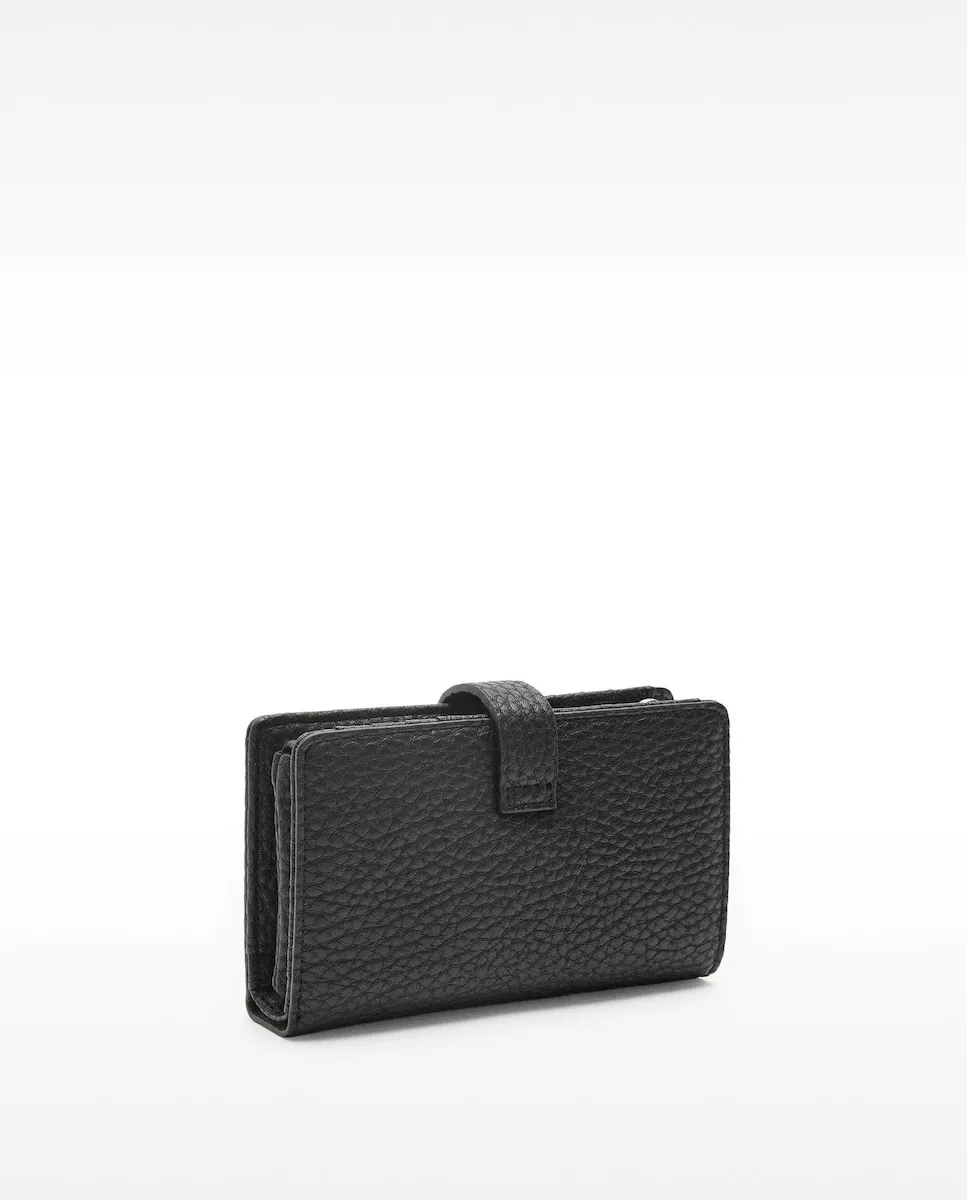 

Женский кошелек среднего размера с молнией в однотонном цвете Parfois