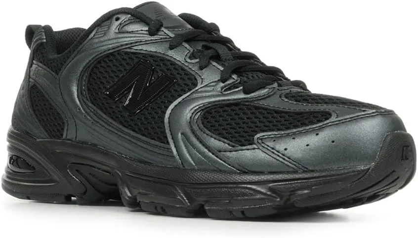 Кроссовки для бега New Balance 530 в стиле ретро, унисекс, черный — фото 2