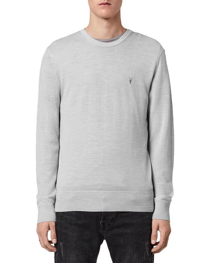 

Свитер ALLSAINTS Mode из шерсти мериноса, серый
