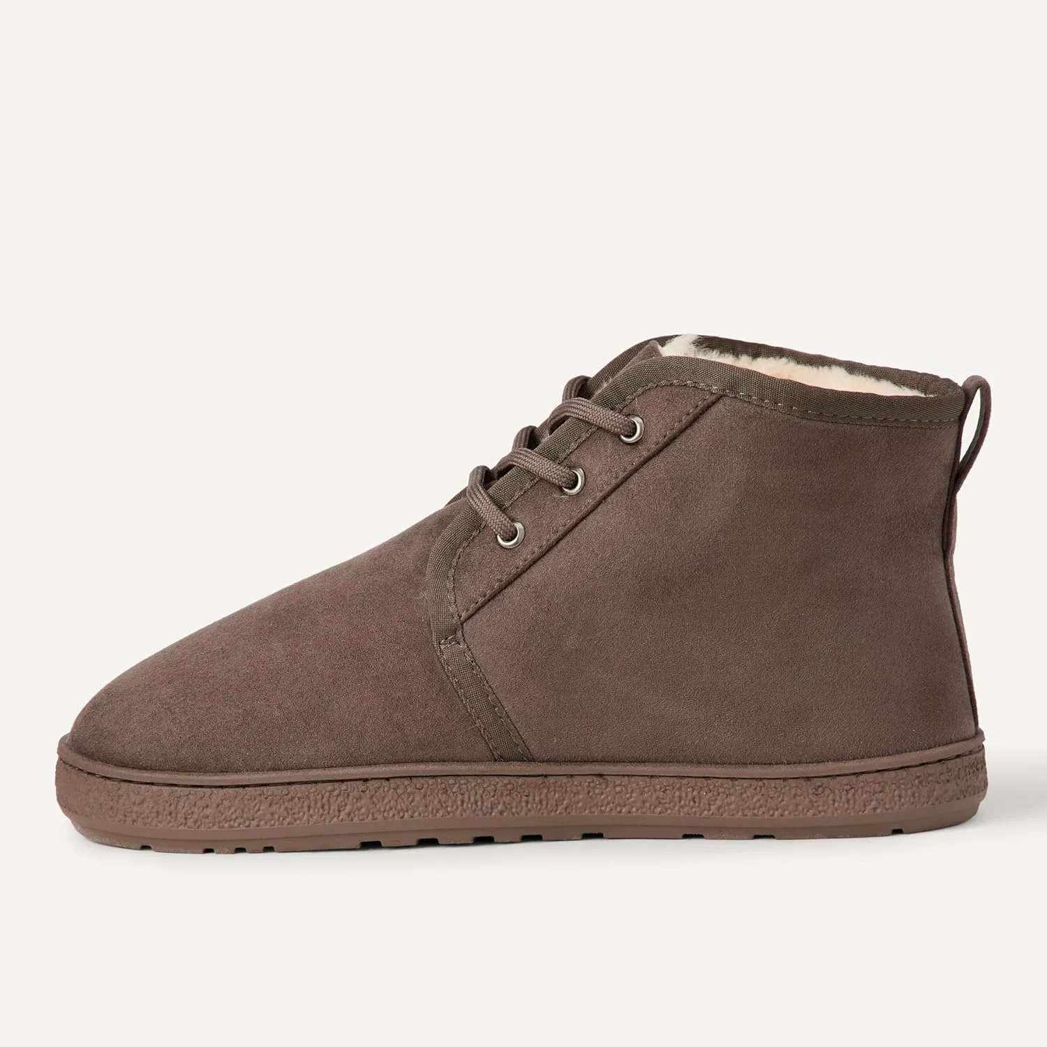 Мужские ботинки Chukka на подкладке из шерпы Amazon Essentials, серый — фото 3