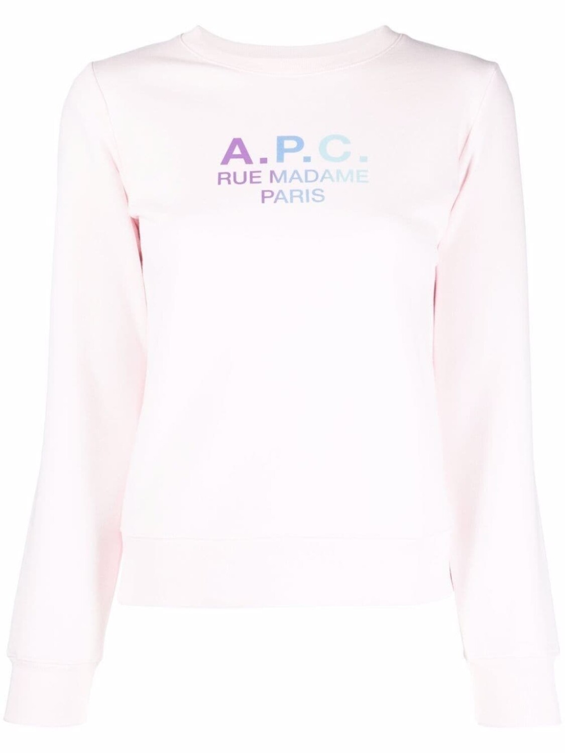 

A.P.C. толстовка Rue Madame Paris, розовый