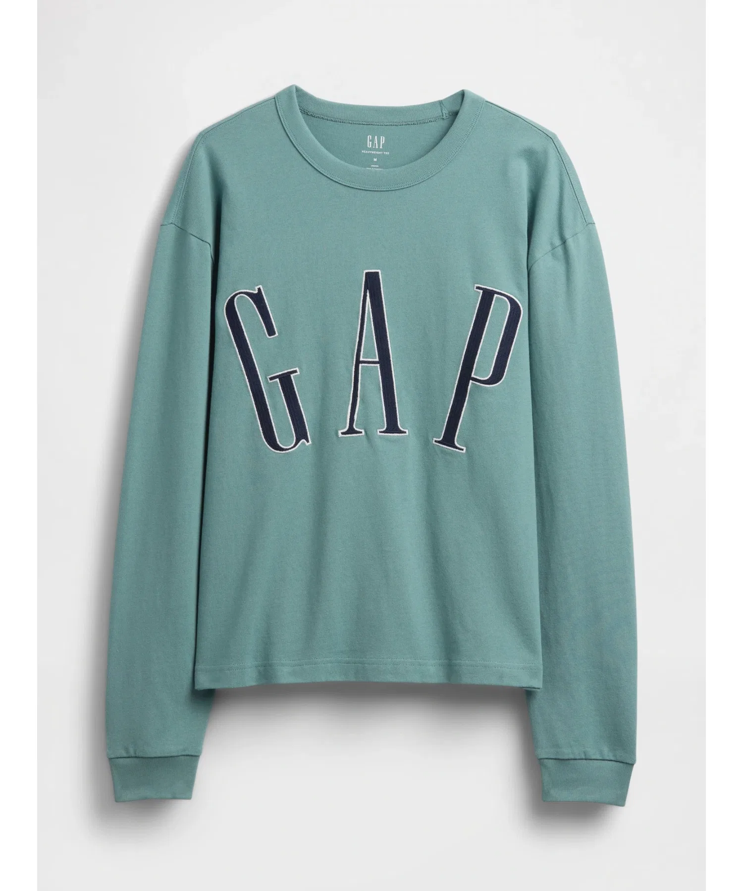 Унисекс футболка GAP оверсайз с логотипом — фото 3