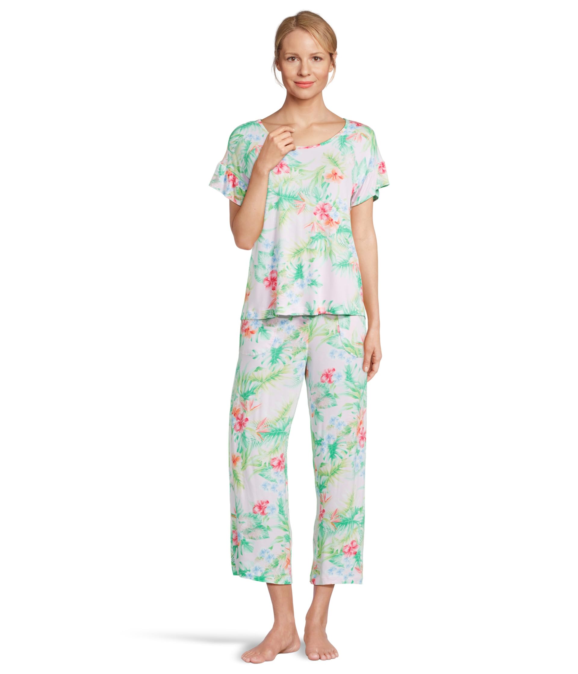 

Пижама Tommy Bahama Short, цвет Pink Ground Floral