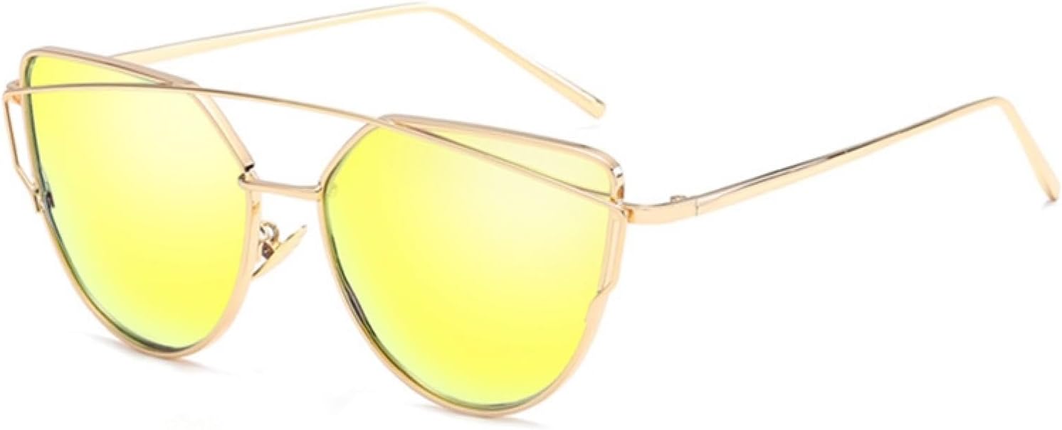 

Женские солнцезащитные очки «кошачий глаз» — зеркальные линзы цвета розового золота — модные ретро-очки — солнцезащитные очки с защитой от УФ-излучения UV400 DSVIGF, 07