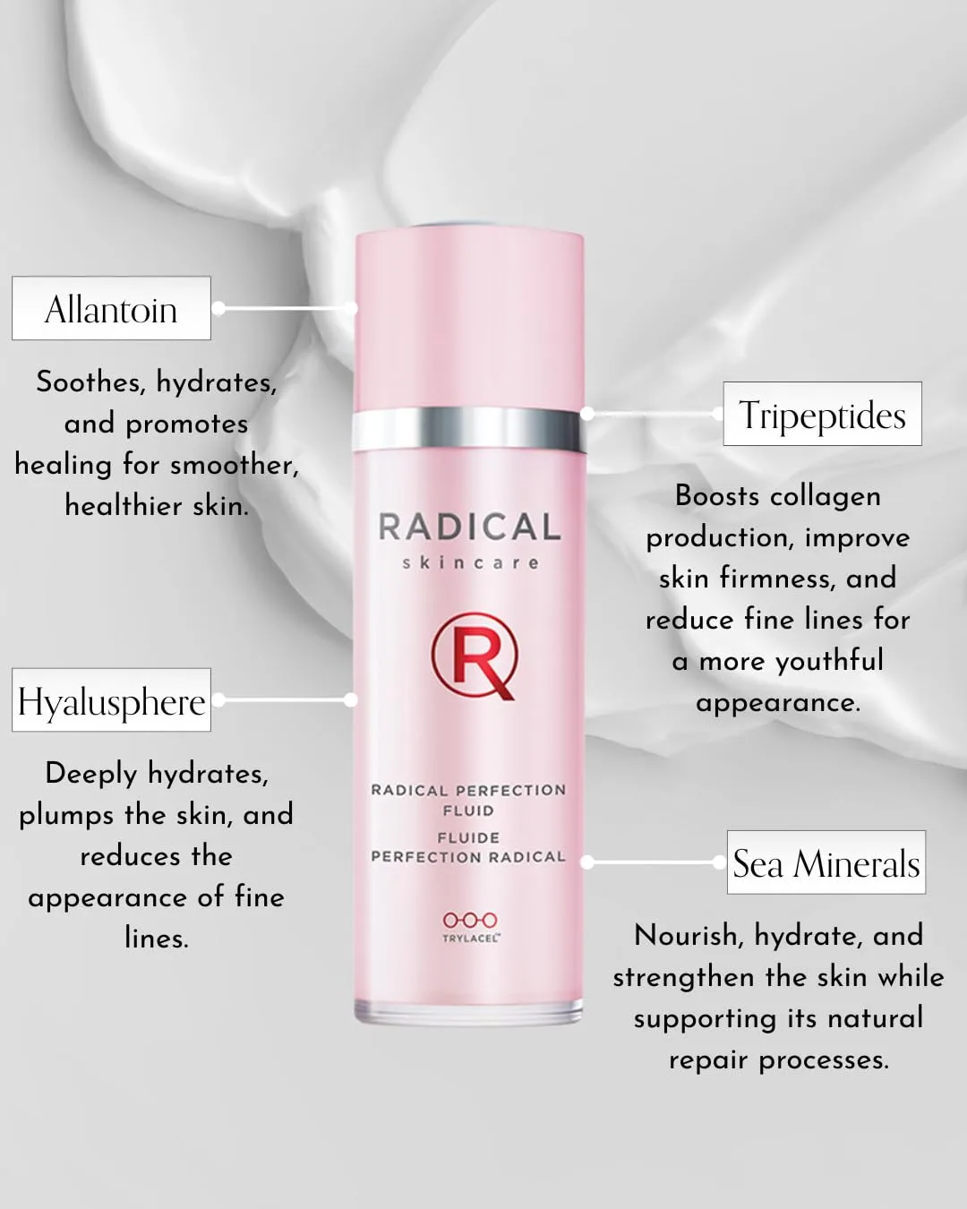 Флюид Radical Skincare — Perfection Fluid - 2 в 1 антивозрастная - , тонизирует, осветляет и скрывает, 30 мл — фото 3