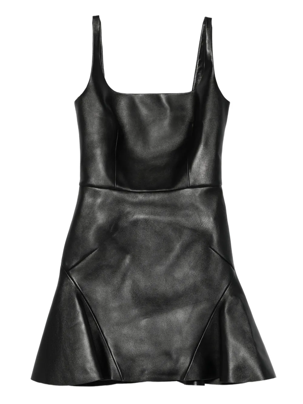 

Расклешенное платье мини Givenchy, черный