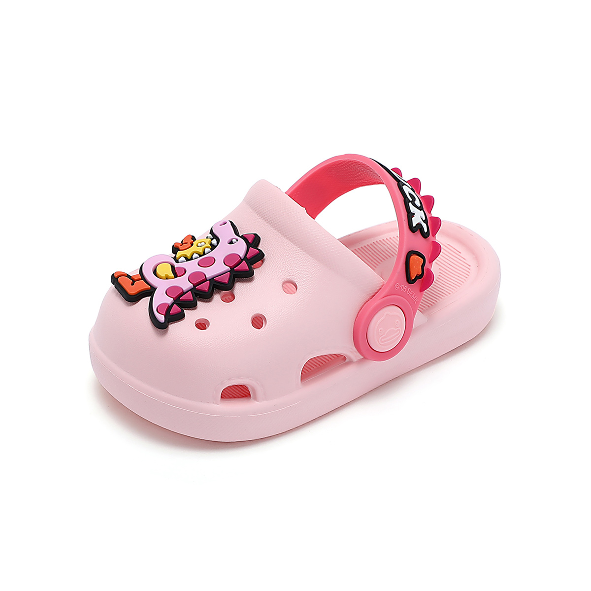 

Скользостойкие, износостойкие, дышащие детские тапочки B.Duck, светло-розовый