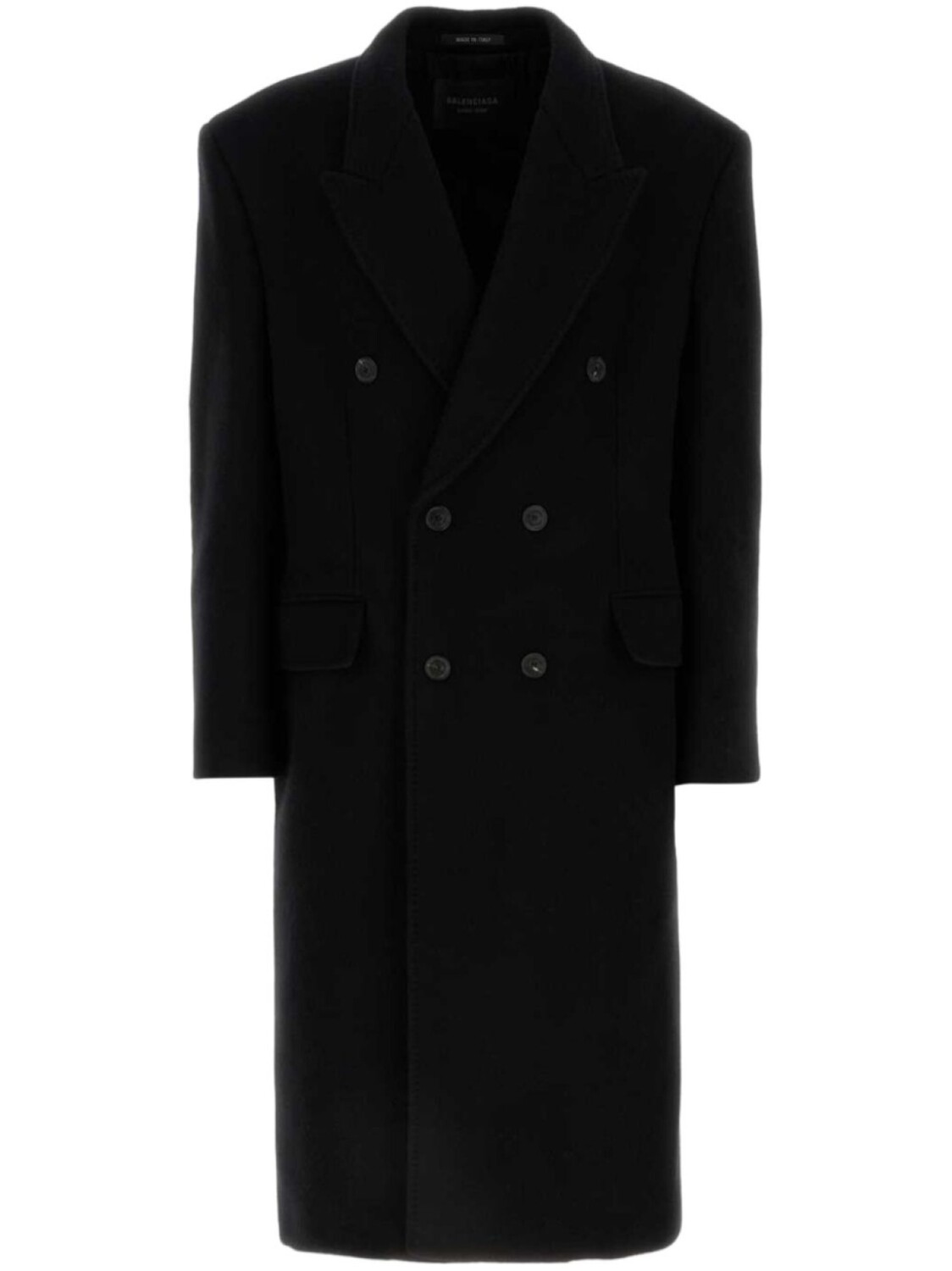 

Пальто Balenciaga из кашемировой смеси, черный