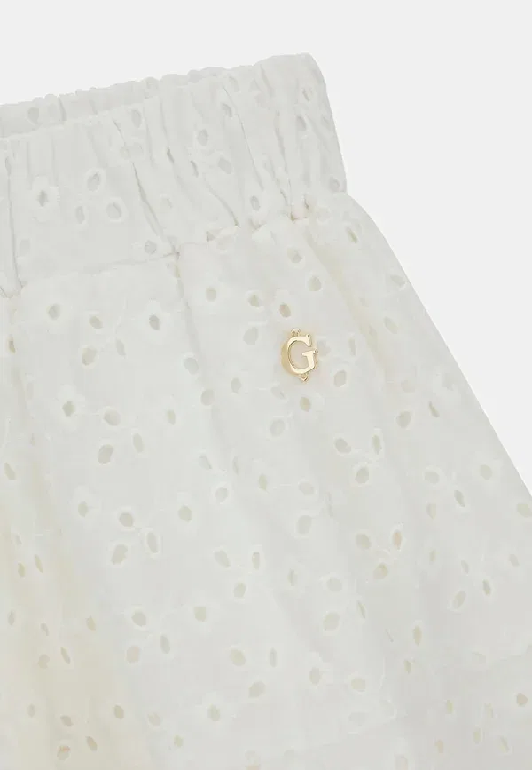 Юбка-карандаш Guess Mit ösen a line skirt, белый — фото 3