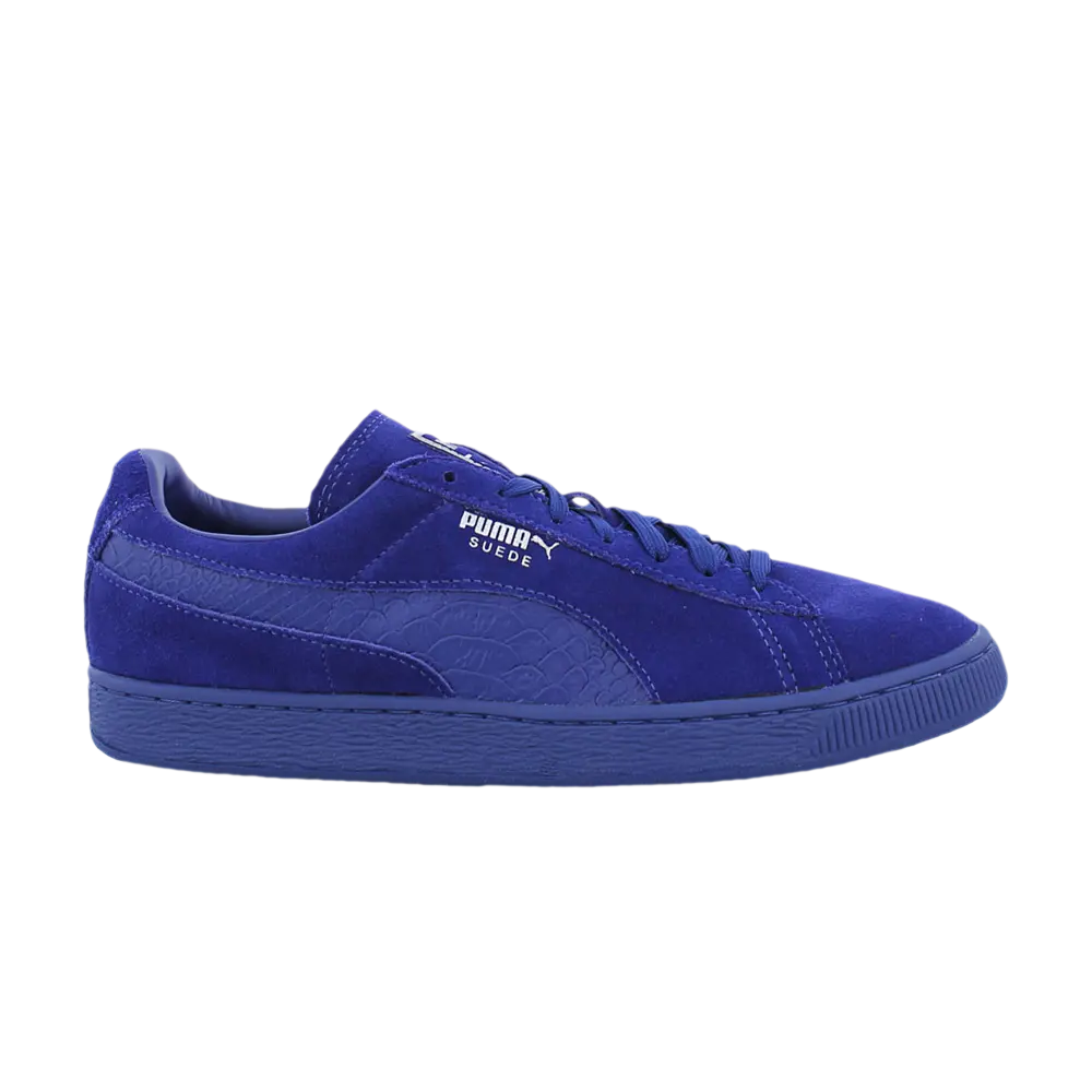 

Кроссовки Suede Mono Puma, синий