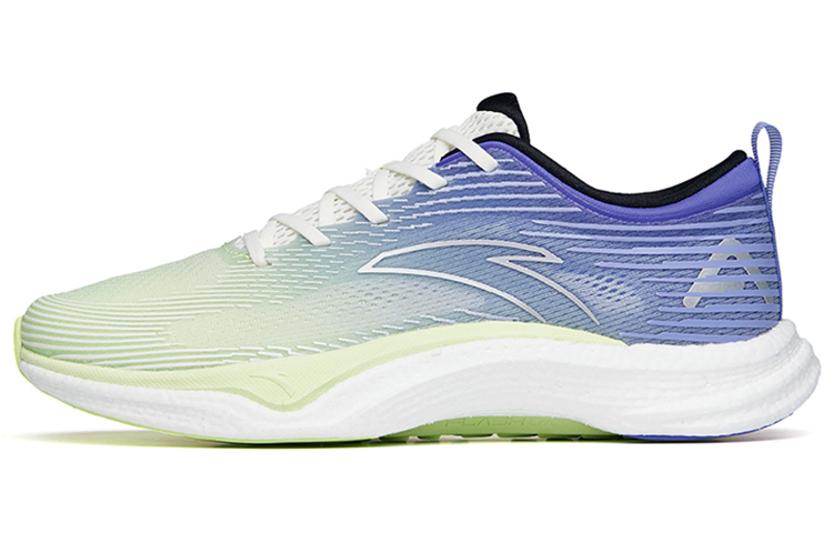 

ANTA Four Generations Of Hydrogen мужские кроссовки Low top Ivory White/Elf Yellow/Mysterious Purple