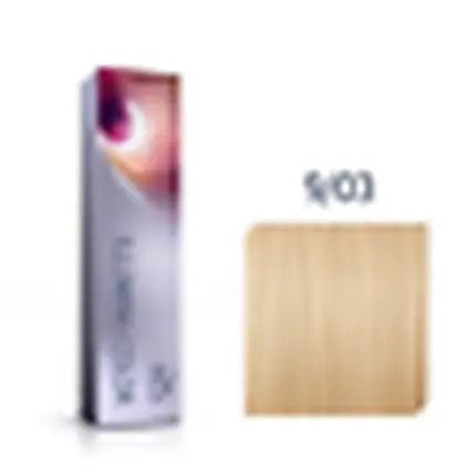 Illumina Color 9/03 Очень светлый натуральный золотистый блондин 60 мл, Wella — фото 2