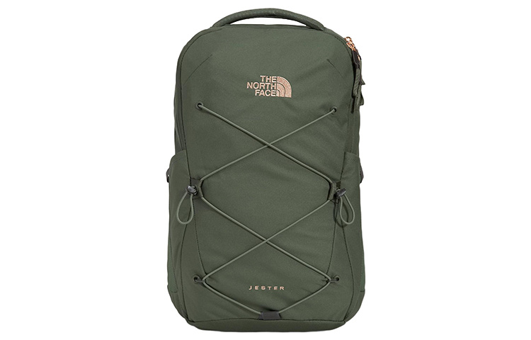 

Jester 22L рюкзак двойное плечо уличная сумка полиэстер женская THE NORTH FACE, зеленый