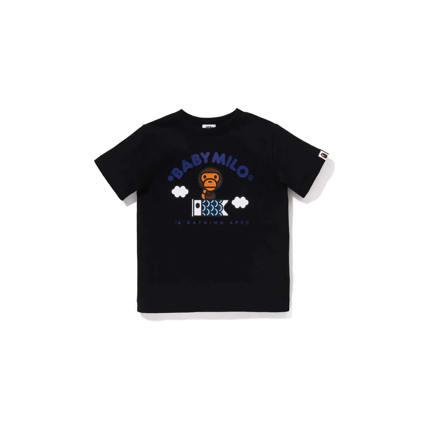 Детская футболка с круглым вырезом A BATHING APE, White — фото 3