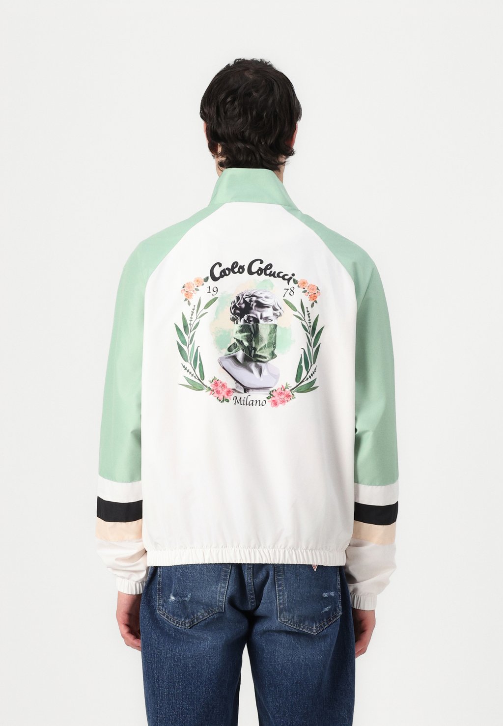 

Толстовка на молнии TRACKSUIT JACKET UNISEX Carlo Colucci, кремовый