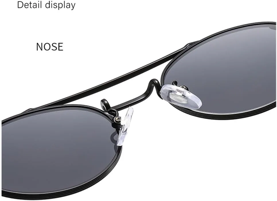 

Солнцезащитные очки 2027 года в маленькой металлической оправе с защитой от УФ-излучения UV400, круглые, для мужчин и женщин, винтажные, металлические MTZJH, C6