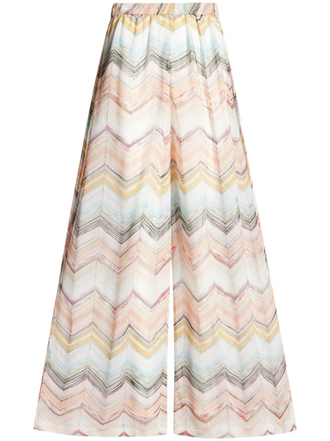 

Брюки с узором зигзаг Missoni, розовый