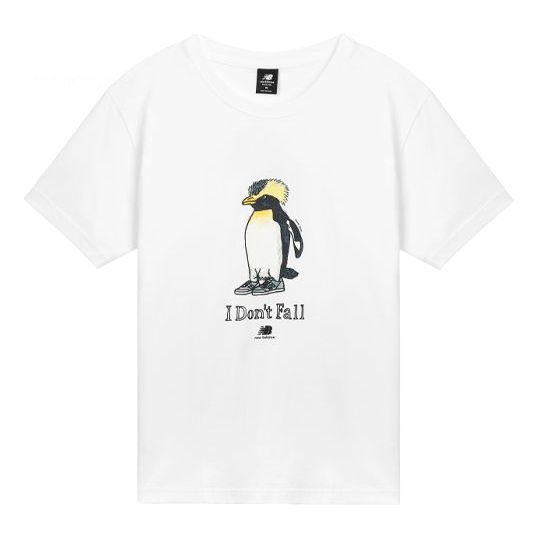 

Футболка New Balance Casual Graphic Print Tee 'White', белый