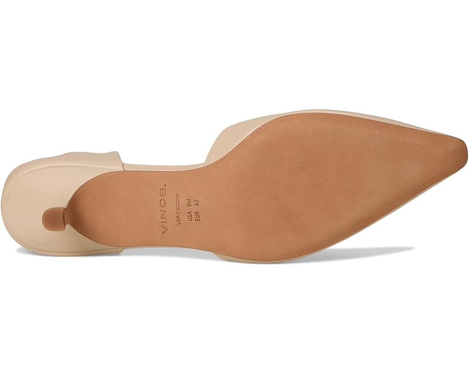 Туфли Vince Sarai Pump Pump Shoes, цвет Birch Sand Beige Leather — фото 3