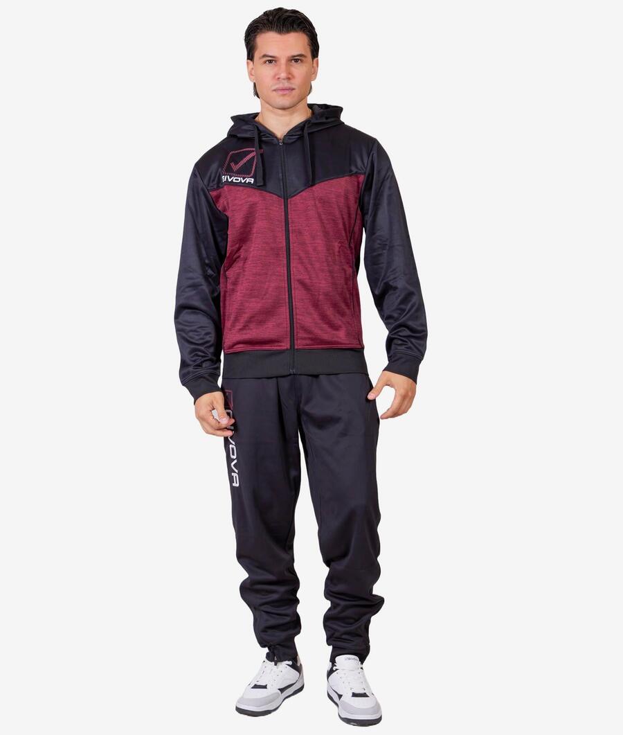 

Спортивный костюм Givova Visa Melange Polar Fleece с капюшоном