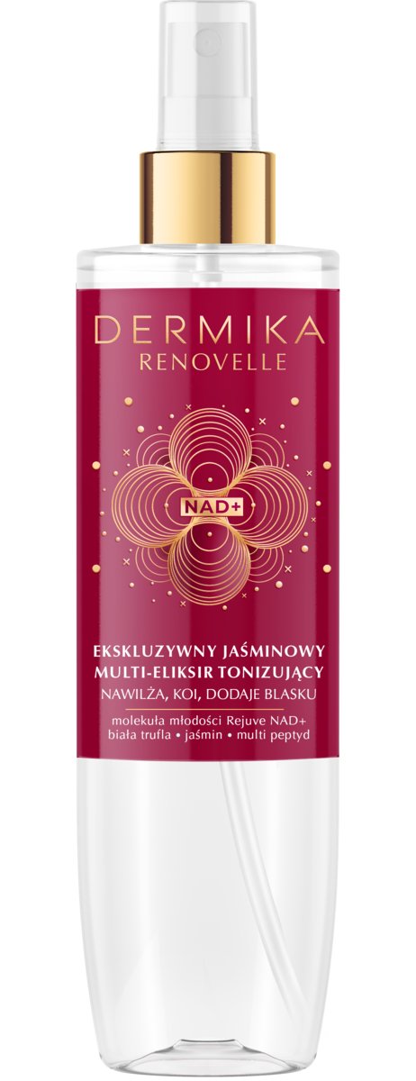 

DERMIKA RENOVELLE Эксклюзивный жасминовый мультитонирующий эликсир, 200 мл