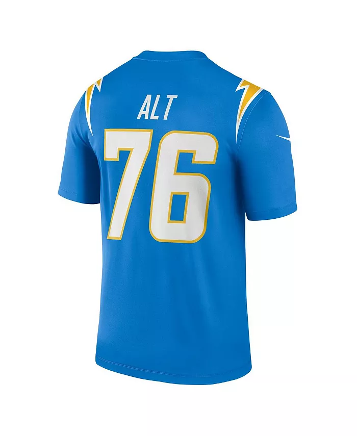 Мужская джерси Joe Alt в пудрово-голубом цвете Los Angeles Chargers, коллекция Team Legend, серия Player Performance Nike — фото 2