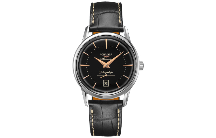 

LONGINES Часы Men's Classic Vintage Watch, Black Dial