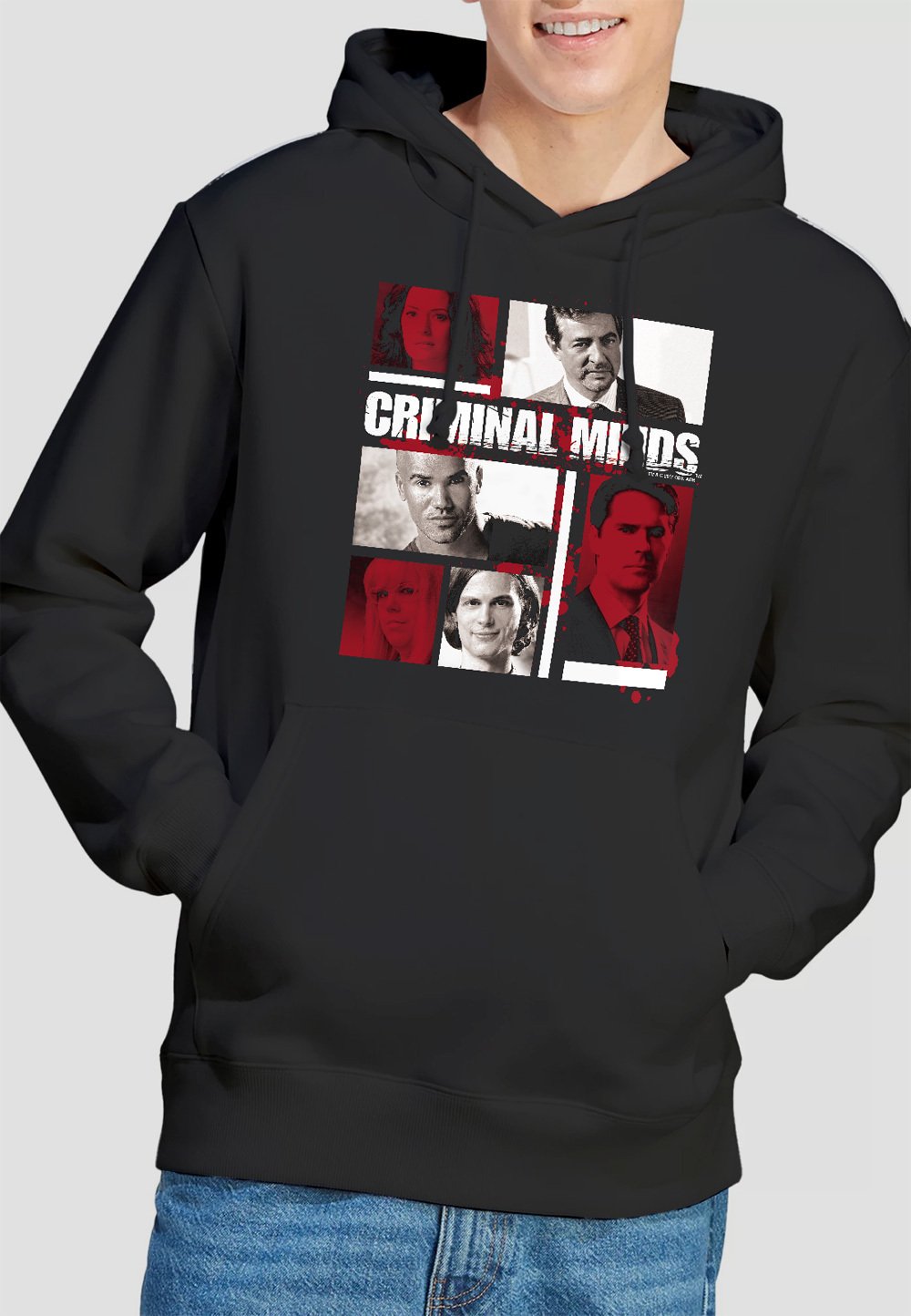 

Толстовка CRIMINAL MINDS CHARACTER BOXES Cotton Soul, черный