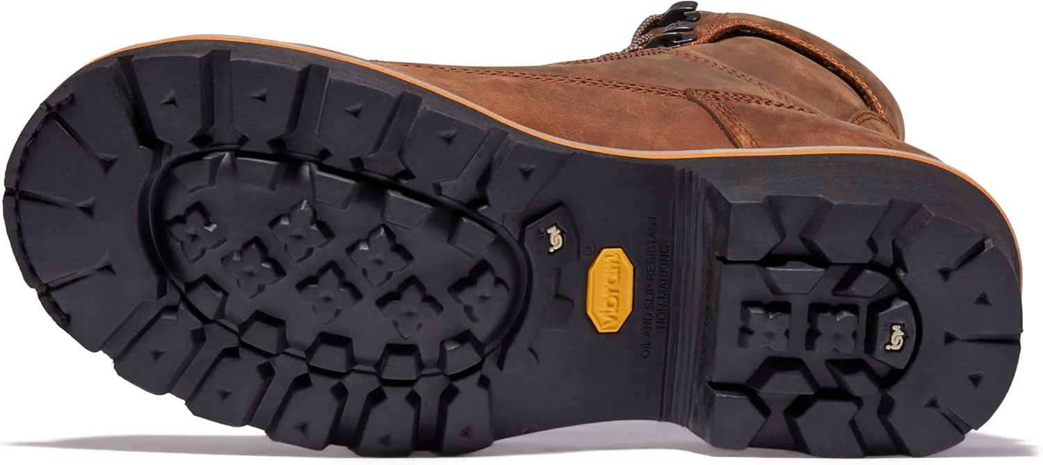 

Timberland PRO Evergreen, мужские, коричневые, с композитным носком, EH, водонепроницаемые/утепленные ботинки для лесоруба, коричневый